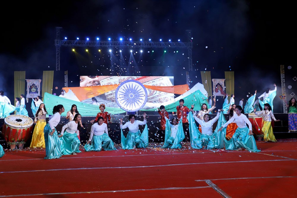 School cultural fest stage production
